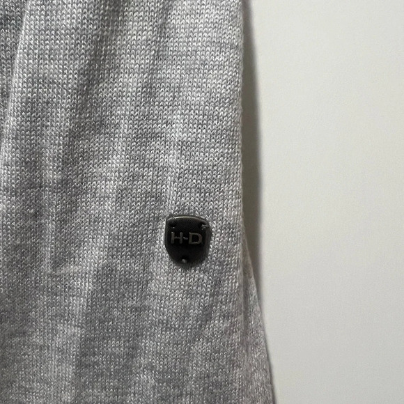 HARLEY-DAVIDSON Women's Wool Blend Sweater In Heather Grey Large - Picture 6 of 7